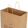 Recyclable Adhesive Rope Custom Shopping Kraft Paper Bag - Image 4