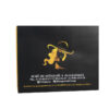 Color blocked dual size black gift paper bag - Image 5
