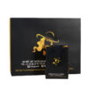Color blocked dual size black gift paper bag - Image 6