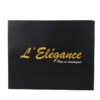 Color blocked dual size black gift paper bag - Image 7