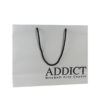 White rope printed high-end gift paper bag - Image 4