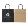 Two designs of white adhesive rope kraft paper coffee bag - Image 6