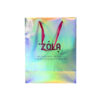 Surface reflective drawstring fashionable white cardboard tote bag - Image 5