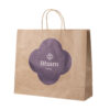 Original color printing kraft paper gift shopping bag