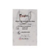White patterned printed drawstring gift paper bag - Image 6