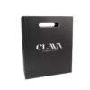 Black Die-cut White Cardboard Paper Bags - Image 5