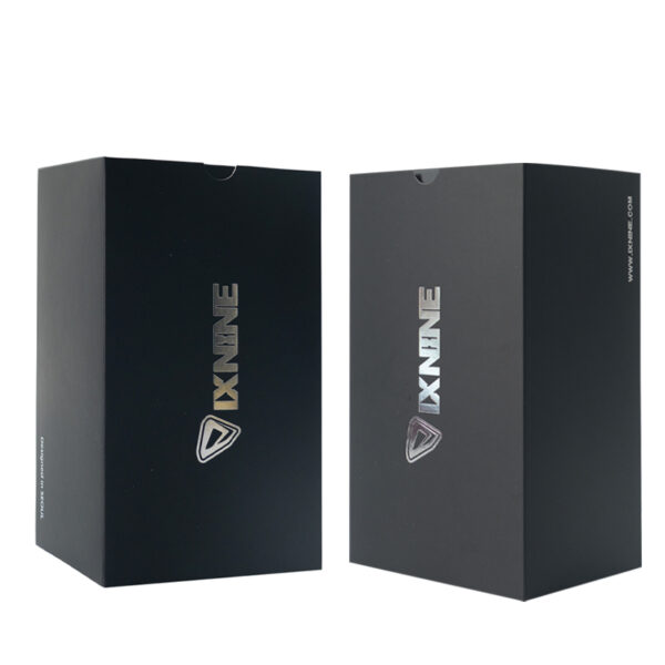 Custom Print Biodegradable Cosmetic Packaging Box Skin Care Gift Box with Gold Stamping and Embossing